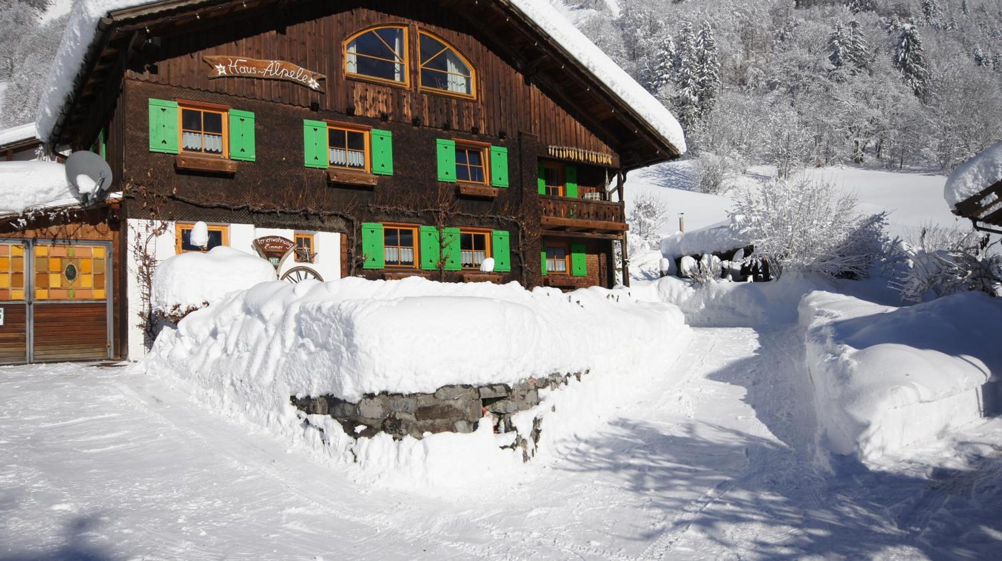 Haus Aelpele Leilighet Klosterle am Arlberg Eksteriør bilde