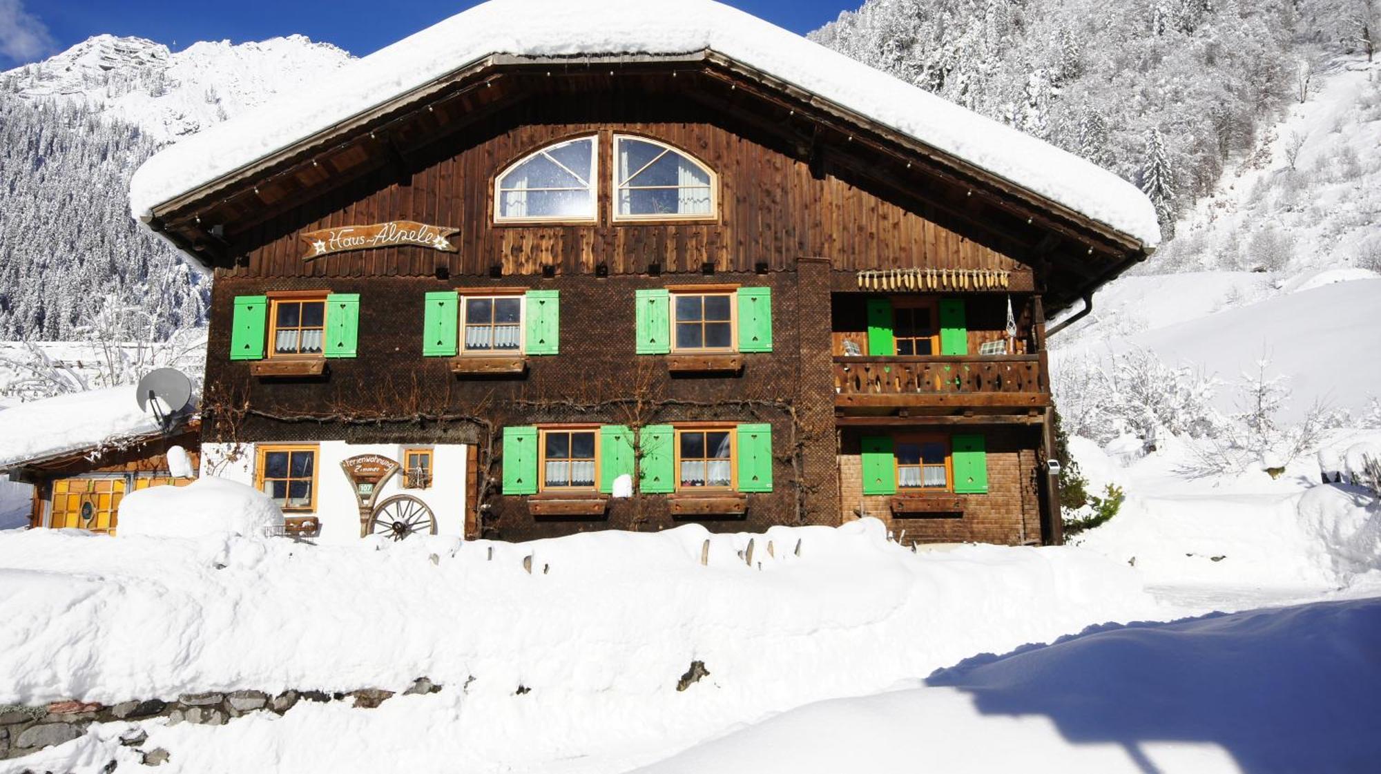 Haus Aelpele Leilighet Klosterle am Arlberg Eksteriør bilde