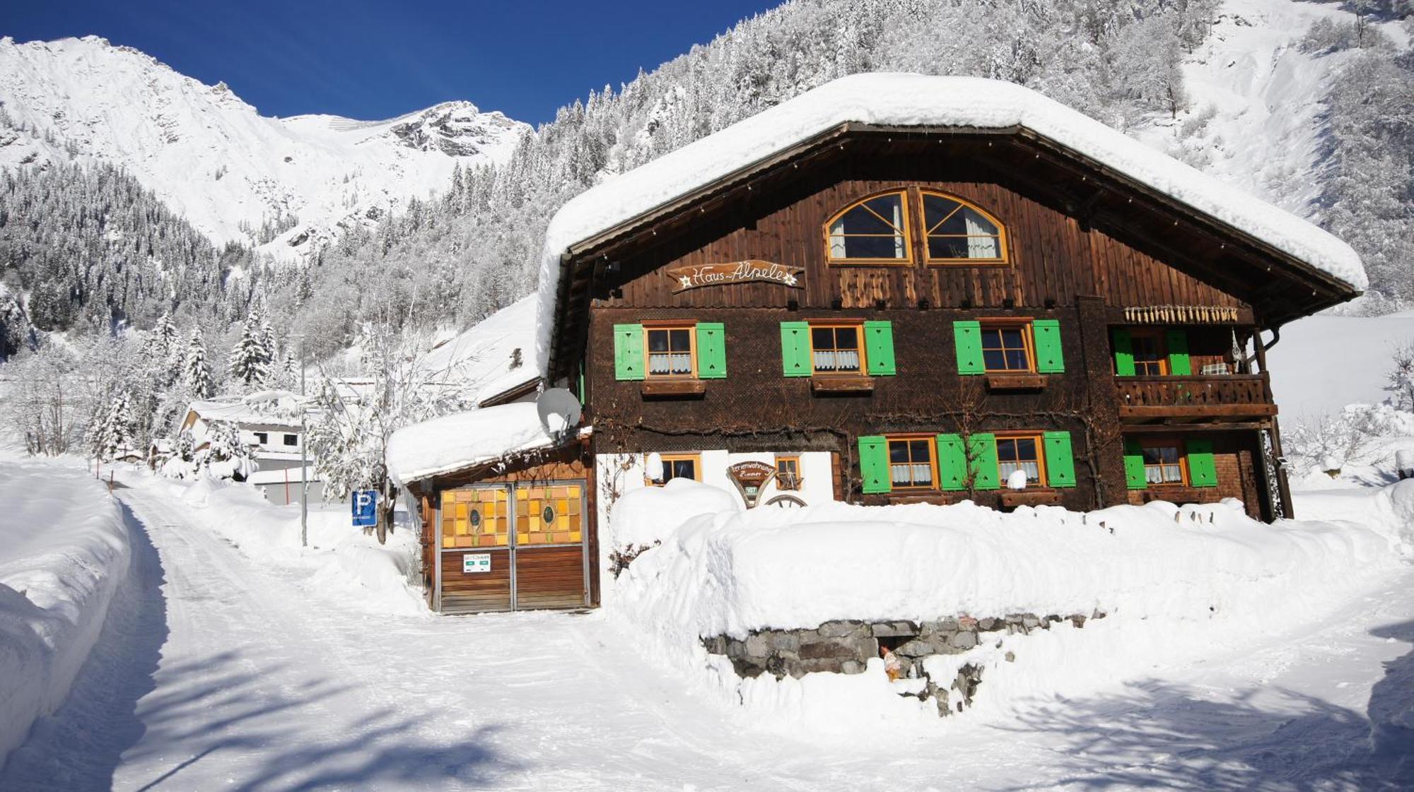 Haus Aelpele Leilighet Klosterle am Arlberg Eksteriør bilde